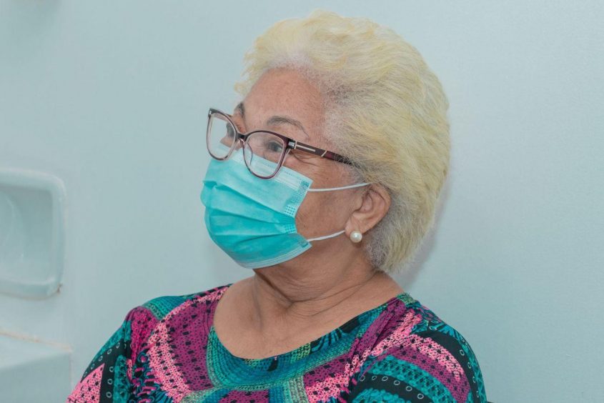 Para Marilene dos Santos, o cuidado com a saúde é essencial (Foto: Victor Vercant/Ascom SMS)
