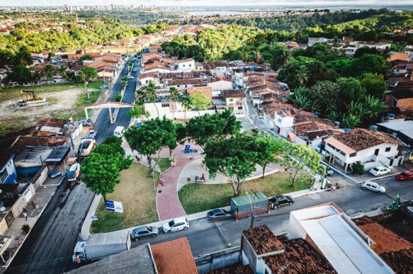 Praça José Gomes de Souza. Foto: Jonathan Lins