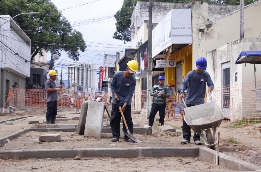 Prefeitura retoma obra de revitalização do Centro de Maceió