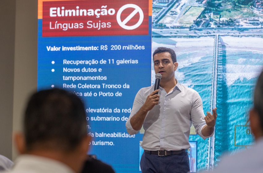 Prefeito JHC anuncia Programa Maceió Mares Limpos para eliminar as línguas sujas na capital