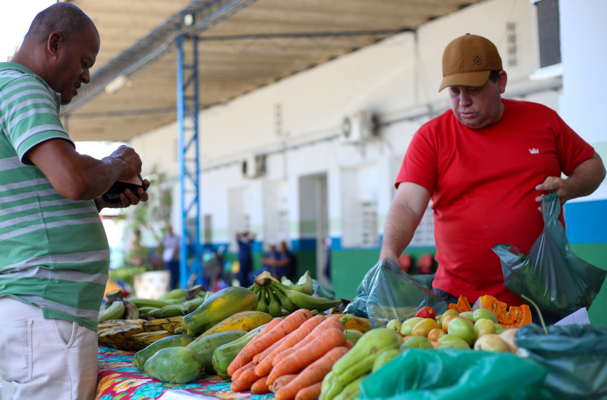 Educação realiza feira agroecológica com alimentos da agricultura familiar