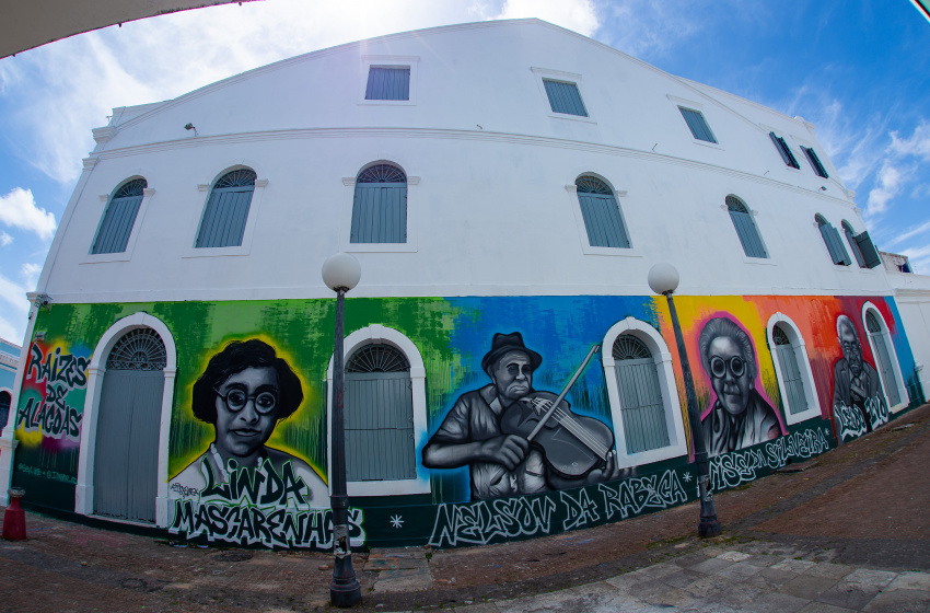 Edital de Muralismo da FMAC leva arte para as ruas de Jaraguá