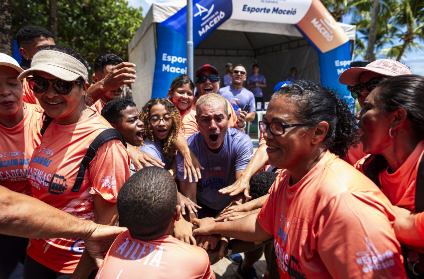 Desafio das Academias do Povo: esporte, integração e bem-estar marcam evento na praia de Pajuçara