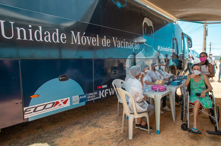 Ônibus da Vacina ultrapassa 9 mil doses aplicadas e encerra passagem por Maceió