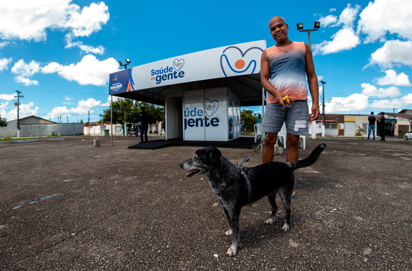 Saúde da Gente garante atendimento veterinário na parte alta de Maceió