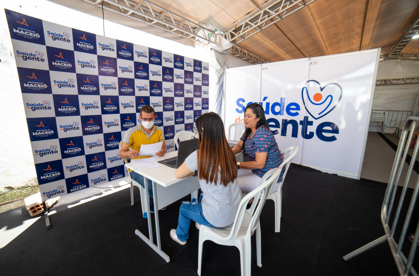 Saúde da Gente permanece no Benedito Bentes até o dia 10 de maio