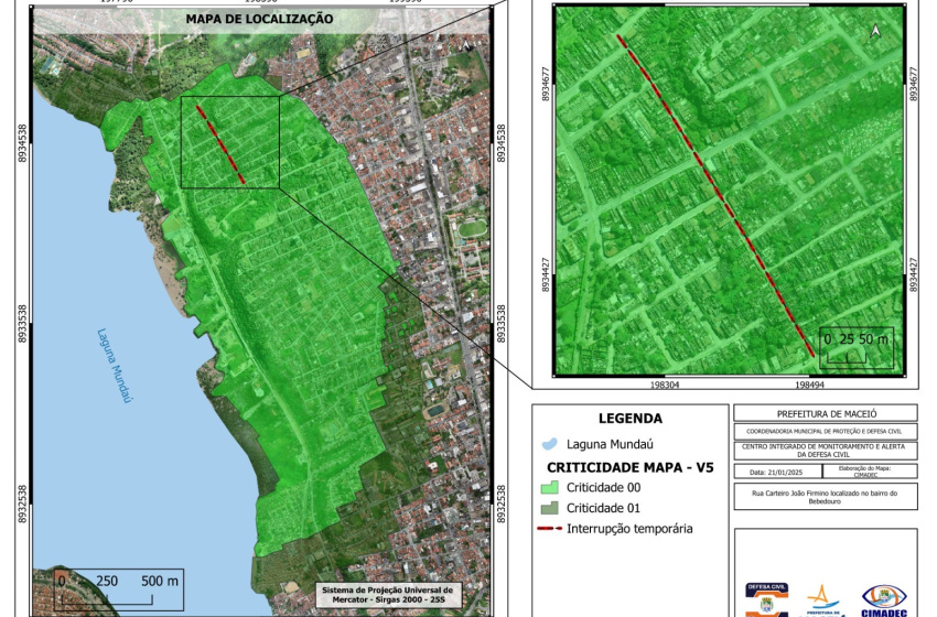 Defesa Civil interdita via para obras de drenagem em Bebedouro