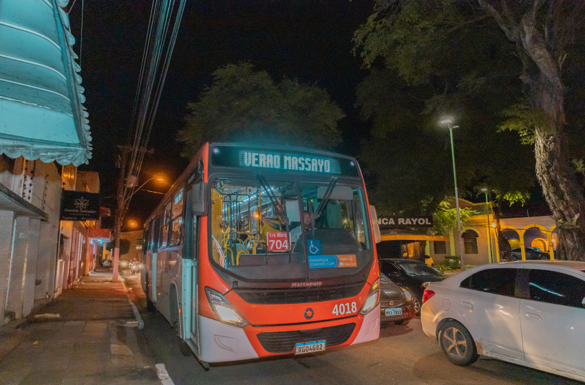 DMTT amplia linhas de ônibus na volta para casa durante shows do Verão Massayó