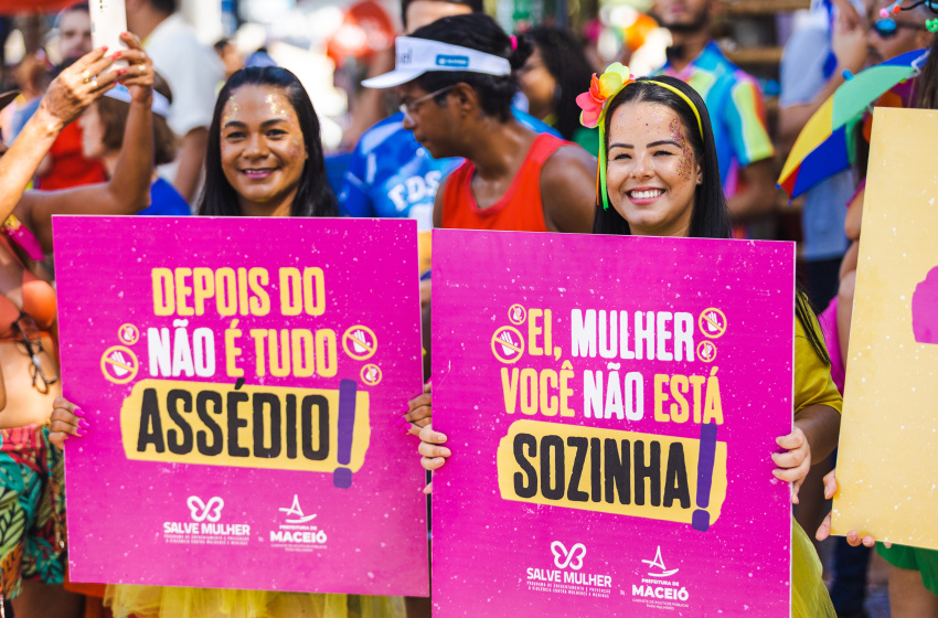 Secretaria da Mulher leva ações educativas para as prévias do Carnaval neste sábado (22)