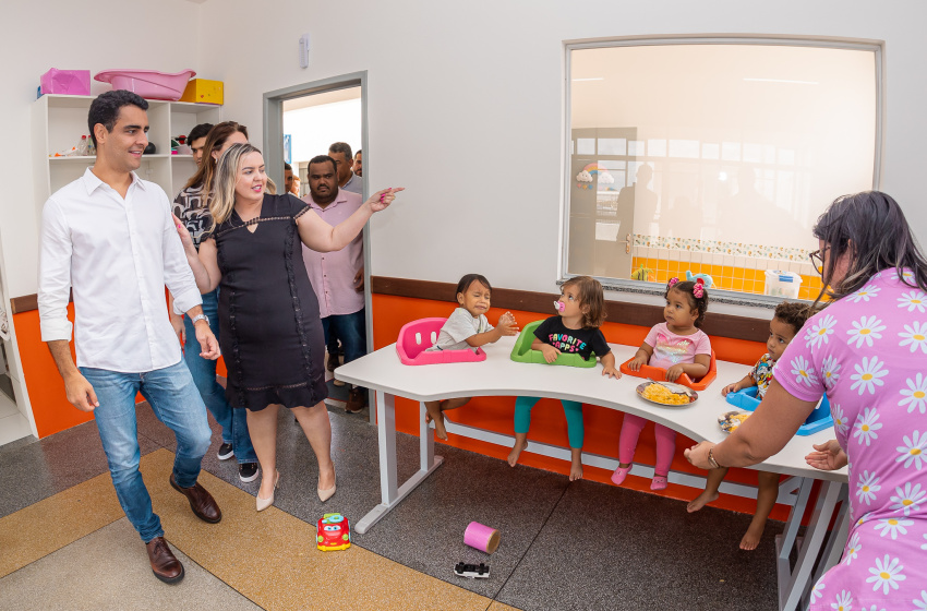 Prefeitura entrega creche para atender crianças do Residencial Maceió I, na Cidade Universitária
