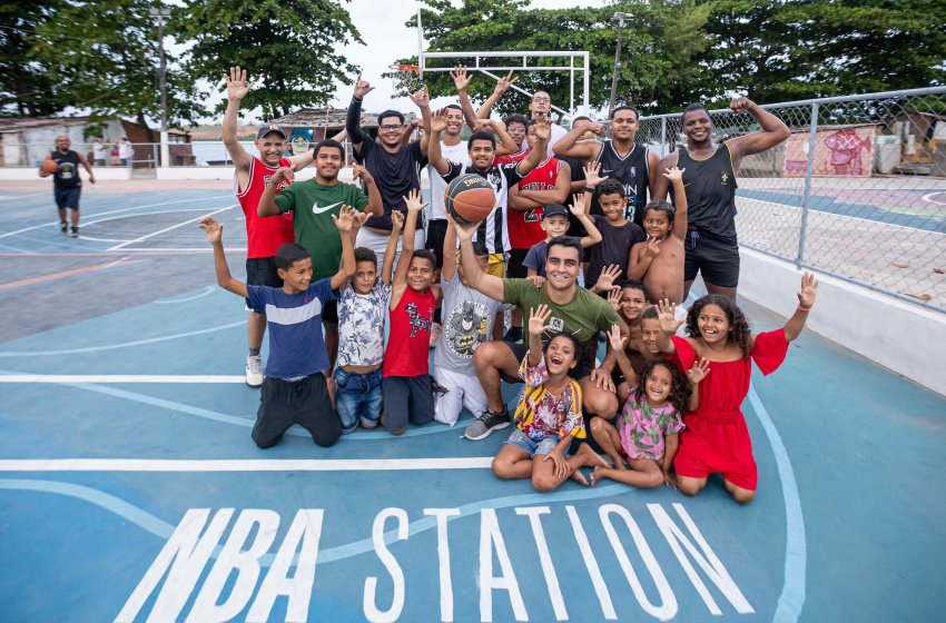 Prefeitura vai à quadra de NBA no Vergel: “Instrumento de transformação social”