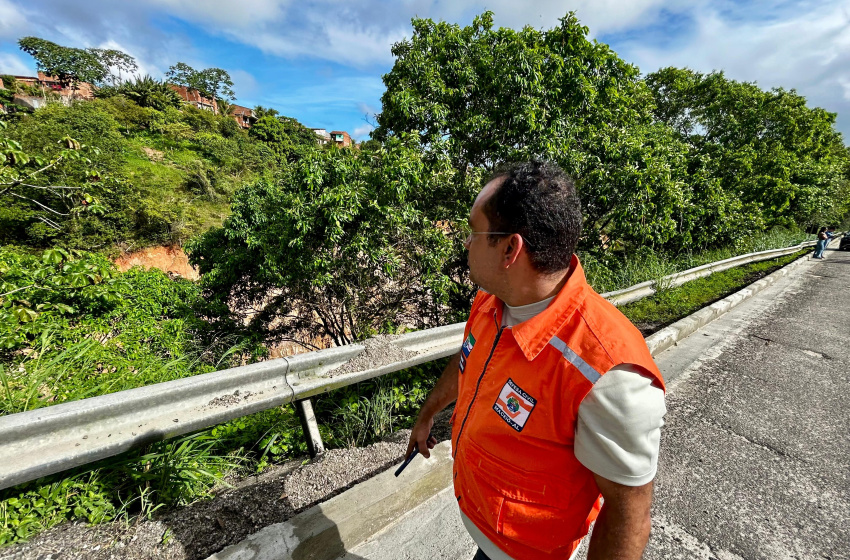 Defesa Civil de Maceió monitora Ladeira do Catolé para adotar medidas emergenciais
