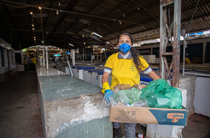 Mercado e Feira do Jacintinho fecham para mutirão de limpeza nesta segunda (14)