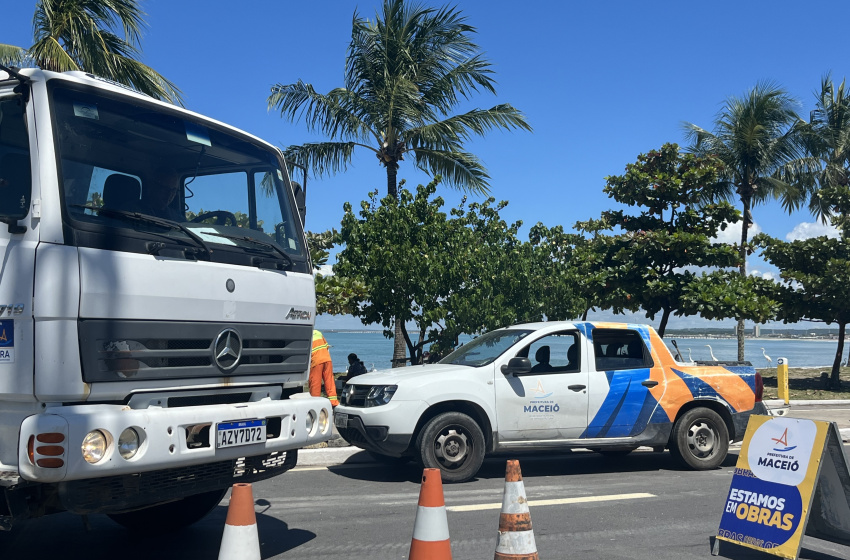 Serviço de drenagem interdita trechos da Avenida Cícero Toledo, nesta quarta-feira(28)