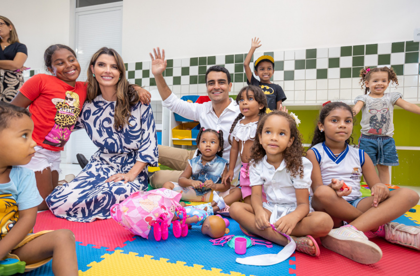 Prefeitura entrega nova creche no Ouro Preto e beneficia mais de 300 crianças