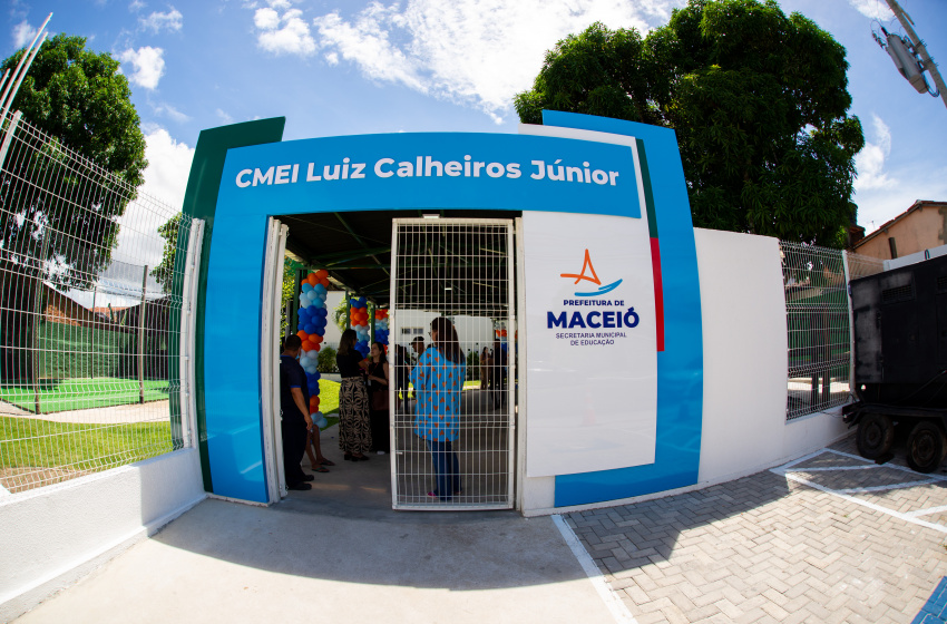 Comunidade escolar já conta com o funcionamento da nova creche Luiz Calheiros Junior, no Ouro Preto