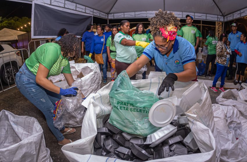Reciclagem: campanha Coleta Seletiva é Massa gera renda para mais de 140 famílias de cooperados em Maceió