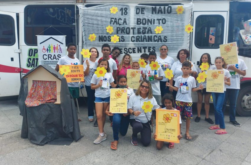 Assistência Social de Maceió promove ações no dia de Combate ao Abuso e Exploração Sexual Infantojuvenil
