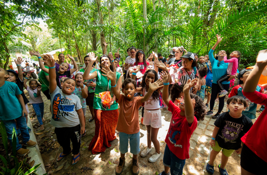 Férias no Parque: projeto reúne mais de 1.200 crianças e adultos em atividades sustentáveis