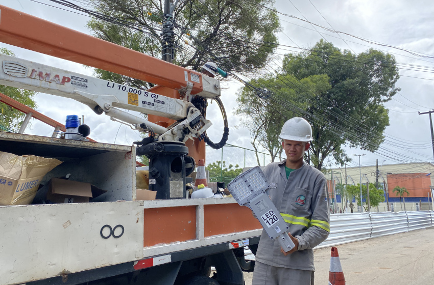 Conjunto Salvador Lyra recebe iluminação 100% LED