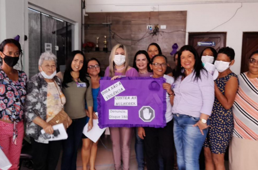 Cras Cidade Sorriso promove debates sobre direitos da mulher em alusão ao Agosto Lilás