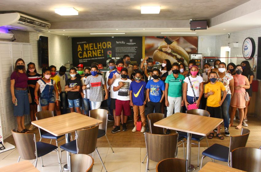 Estudantes da Rede Municipal visitam restaurantes de Maceió