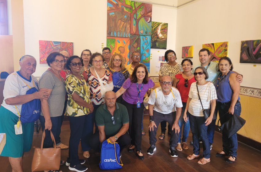 Visita ao museu proporciona conhecimento cultural e qualidade de vida para idosos de Maceió