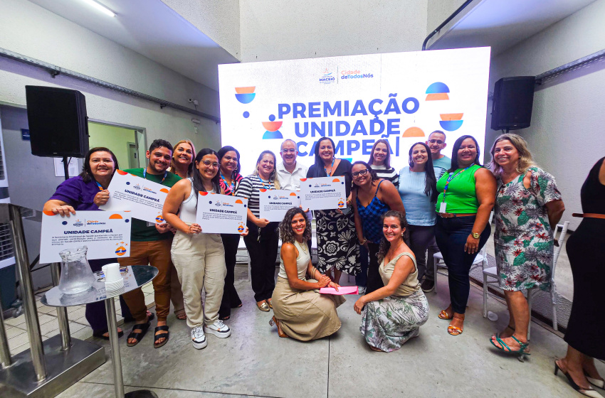 Saúde de Maceió premia Unidades e equipes que mais se destacaram em 2024