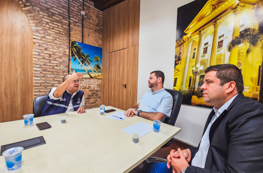 Secretário de Saúde visita presidente da Câmara de Vereadores de Maceió