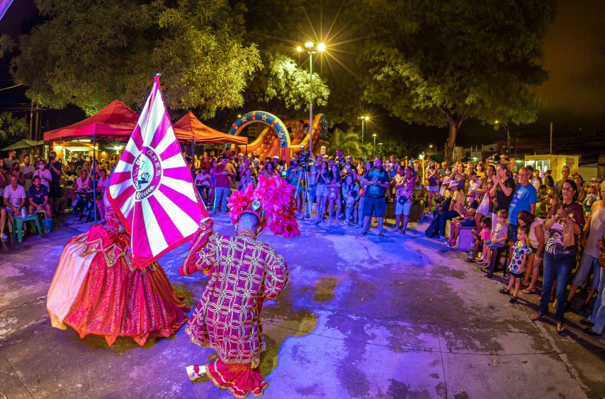 Carnaval da Paz: Prefeitura promove apresentações de escolas de samba em praças públicas