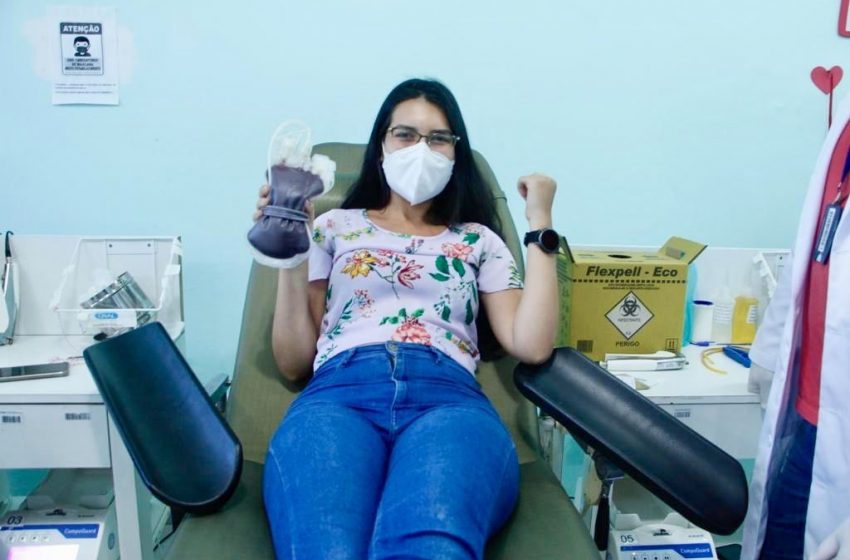 Servidores públicos da Infraestrutura doam sangue em ação social