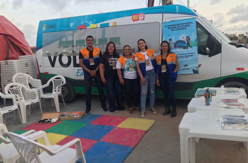 Coordenação de Enfretamento ao Trabalho Infantil realiza ação na Expoagro