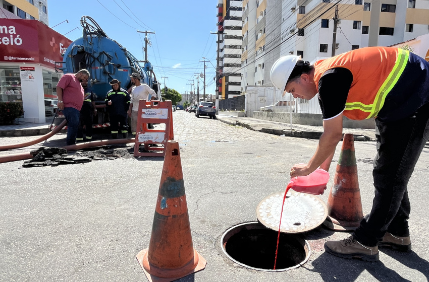 Operação Línguas Sujas flagra lançamentos clandestinos de esgoto na Pajuçara