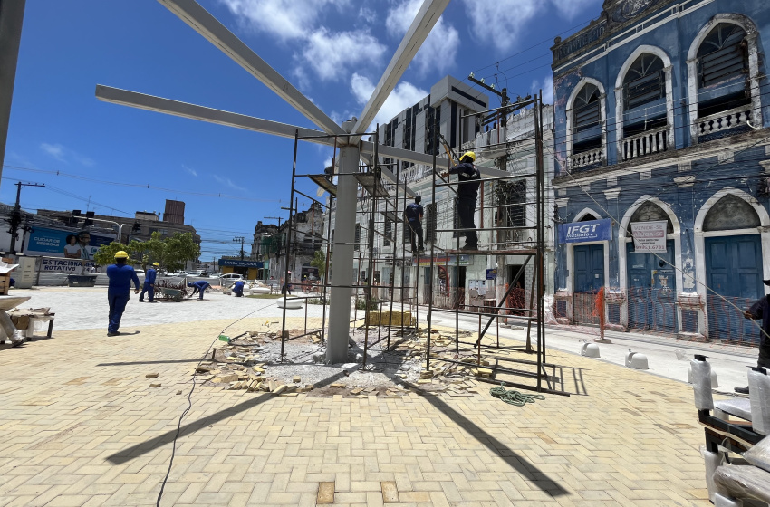 Prefeitura de Maceió inicia projeto de revitalização da Praça Montepio dos Artistas