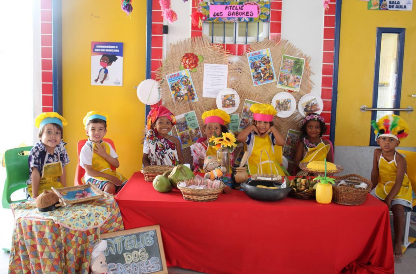 Crianças de creche municipal são inseridas nas tradições alagoanas