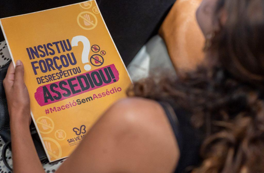 Maceió se destaca por ser a primeira capital a ter o protocolo No Callem de acolhimento às vítimas de assédio