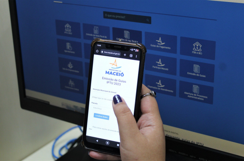 IPTU 2024 com 15% de desconto já está disponível no site da Prefeitura de Maceió