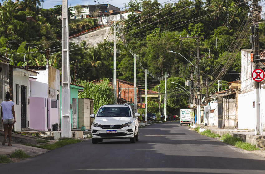 Recapeamento na Chã da Jaqueira proporciona mais segurança para os motoristas e conforto para os pedestres