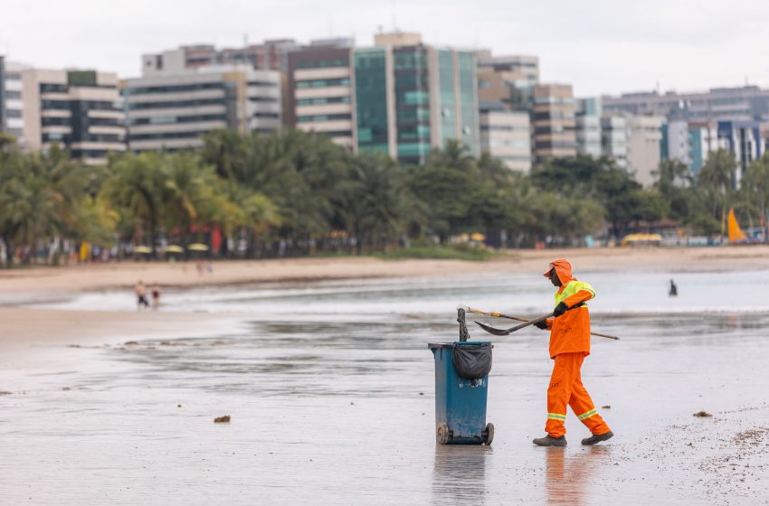 Lixo nas praias: maio fecha com redução de 20% em relação à média dos primeiros quatro meses de 2022