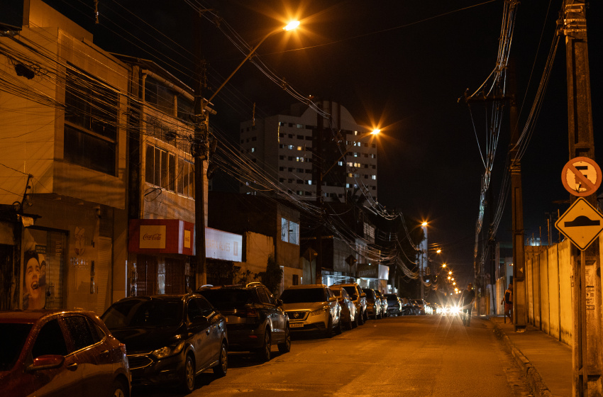 Mais três conjuntos habitacionais da parte alta terão iluminação 100% LED