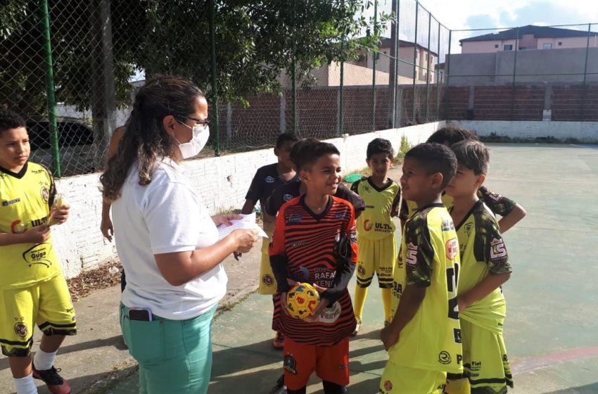 USF Ouro Preto apoia projeto esportivo para crianças da comunidade