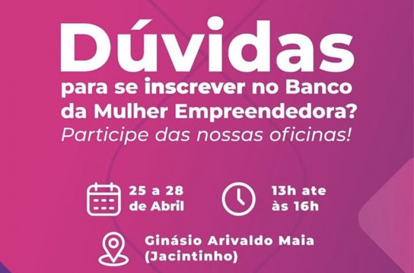 Prefeitura de Maceió realiza oficina de Plano de Negócios para o Banco da Mulher Empreendedora