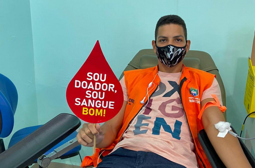 Defesa Civil Municipal realiza mutirão de doação de sangue