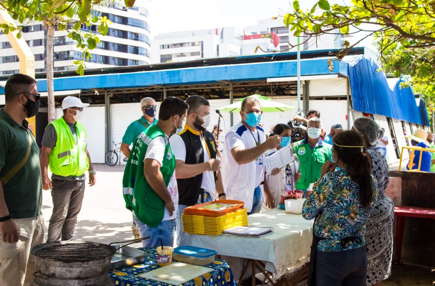 Carnaval: Equipes da Prefeitura fazem fiscalização para evitar aglomerações