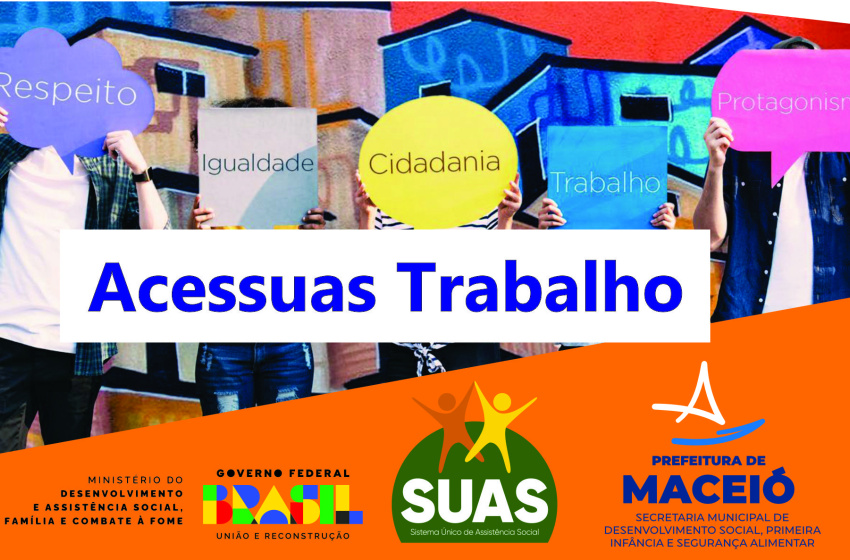 Nova turma do Acessuas Trabalho inicia dia 31 de março