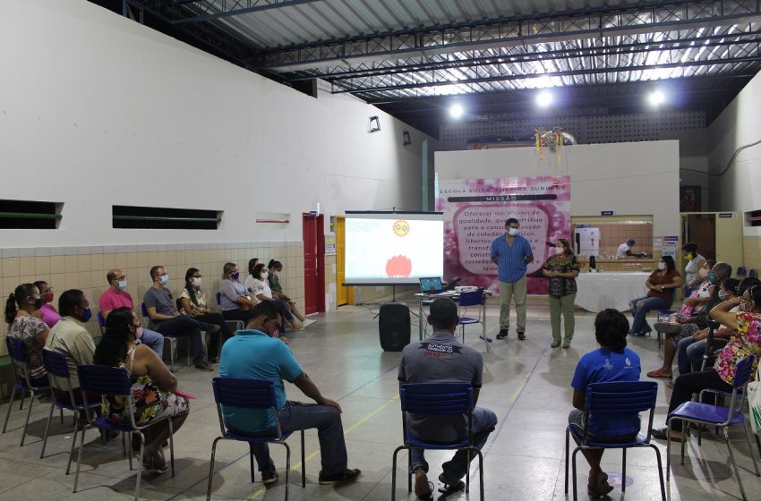 Jovens, Adultos e Idosos da Escola Luísa Oliveira, no Ouro Preto, retomam aulas presenciais