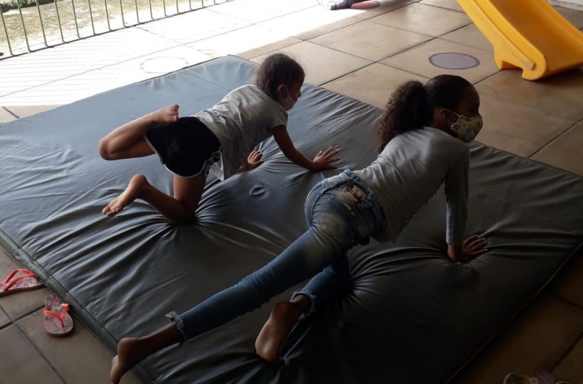 USF Caic Virgem dos Pobres promove atividades lúdicas para crianças