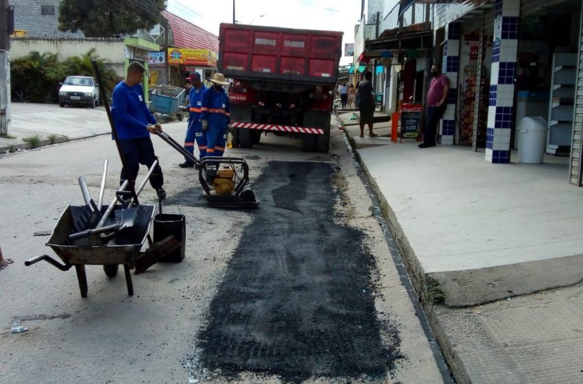 Operação tapa-buraco beneficia mais cinco bairros de Maceió