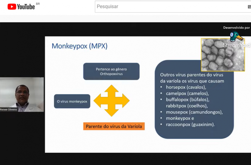 Saúde e Educação capacitam profissionais de ensino sobre Monkeypox