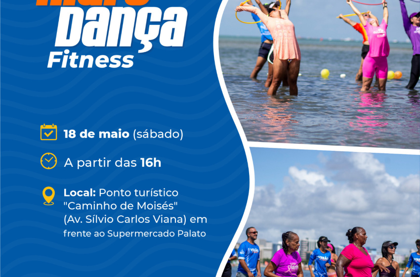 Prefeitura promove aula gratuita de hidrodança na Ponta Verde, no sábado (18)